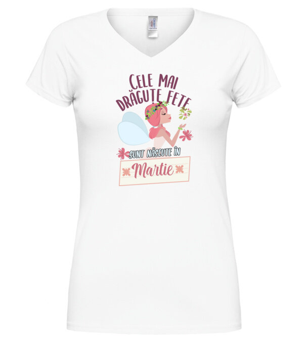  model  pe tricou
