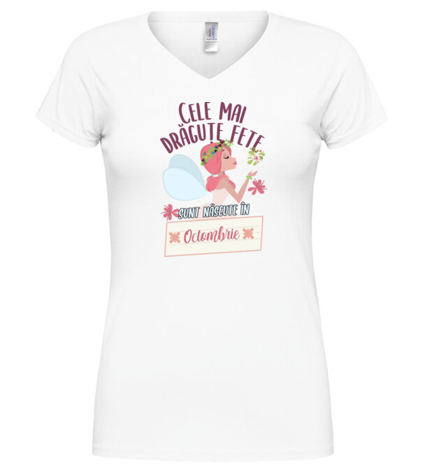  model  pe tricou