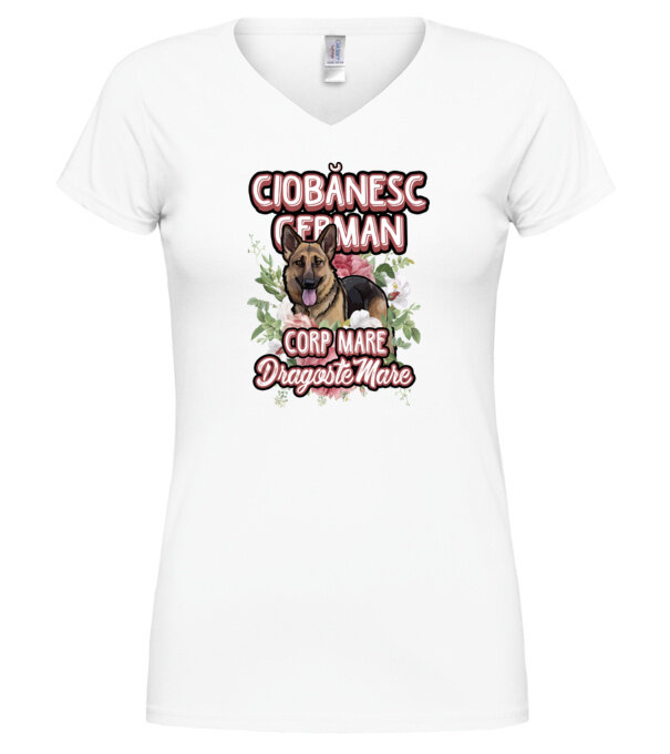  model  pe tricou
