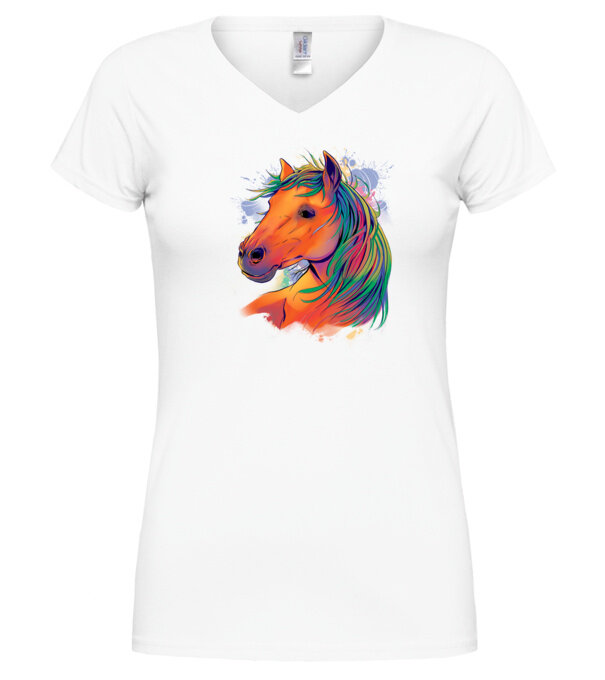  model  pe tricou
