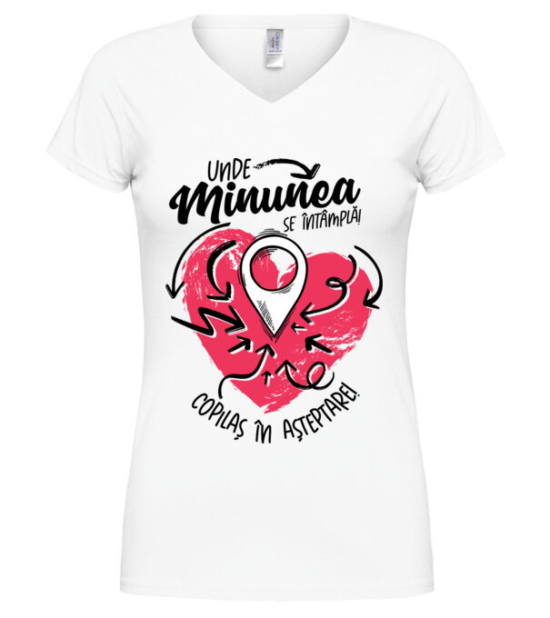  model  pe tricou