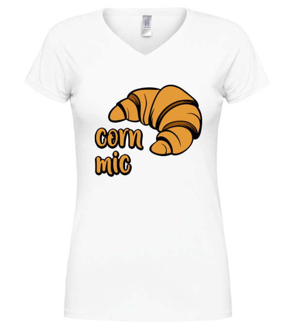  model  pe tricou