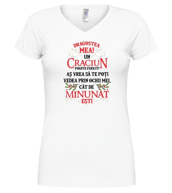  model  pe tricou