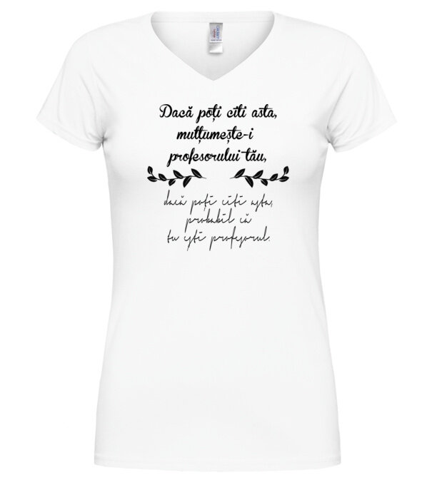  model  pe tricou