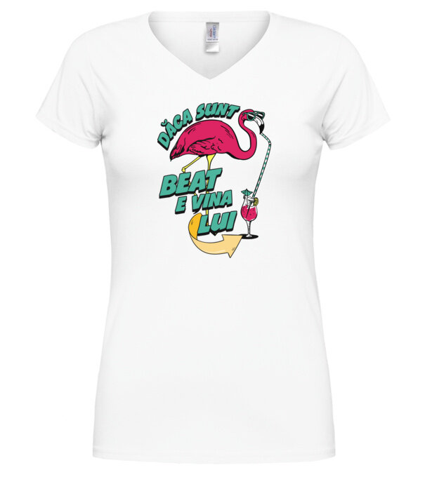  model  pe tricou