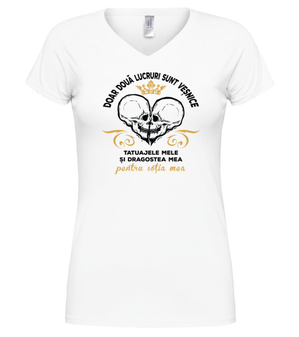  model  pe tricou