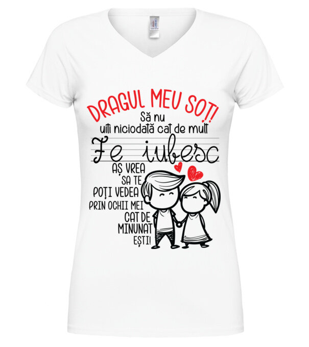  model  pe tricou