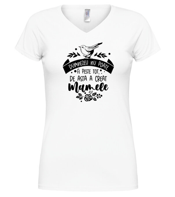  model  pe tricou