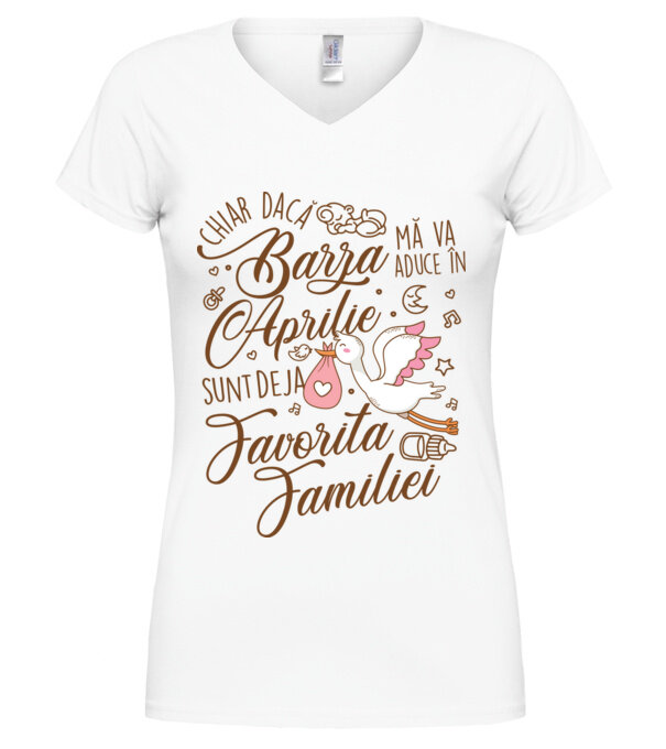  model  pe tricou