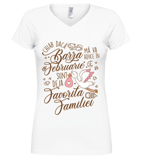  model  pe tricou