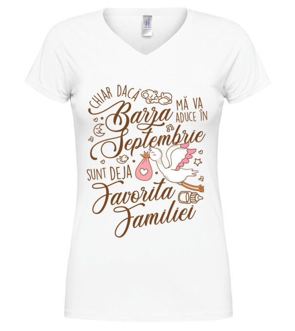  model  pe tricou