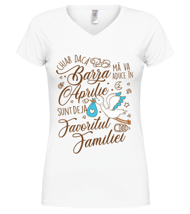  model  pe tricou