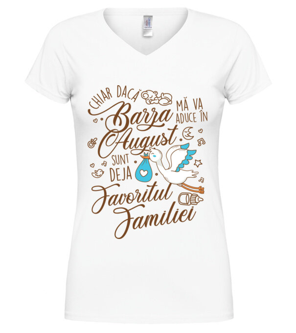  model  pe tricou