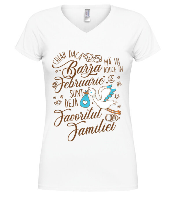  model  pe tricou
