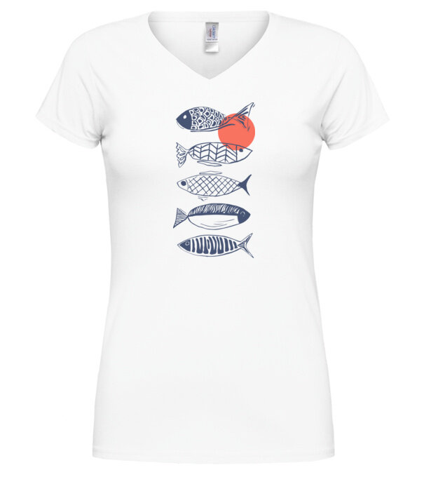  model  pe tricou