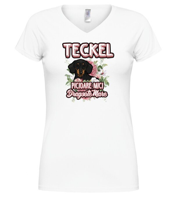  model  pe tricou