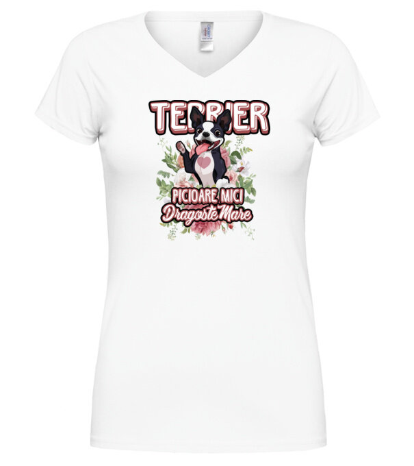  model  pe tricou