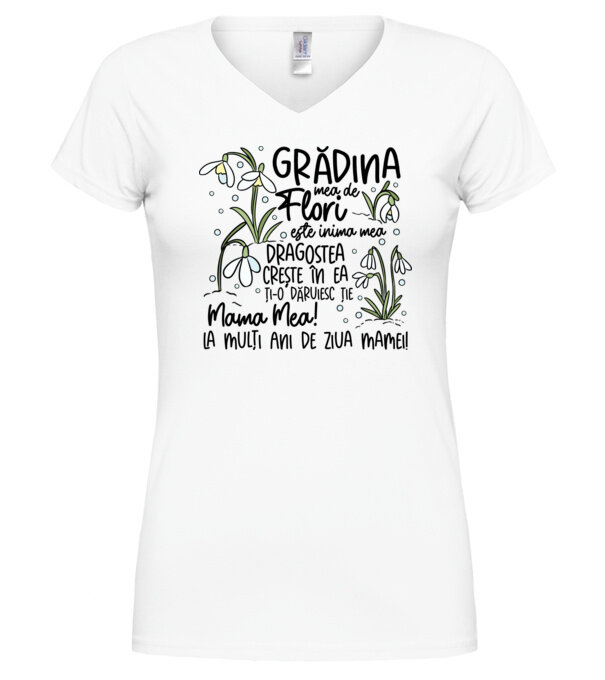  model  pe tricou