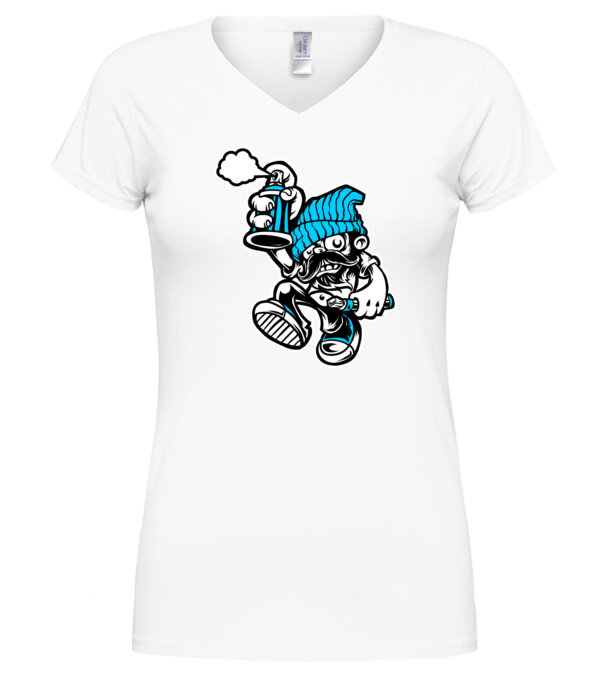  model  pe tricou