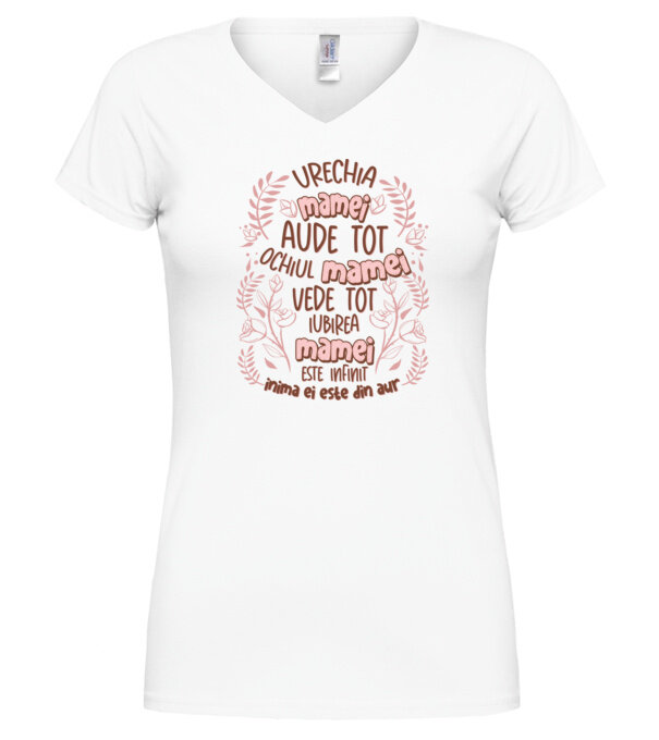  model  pe tricou