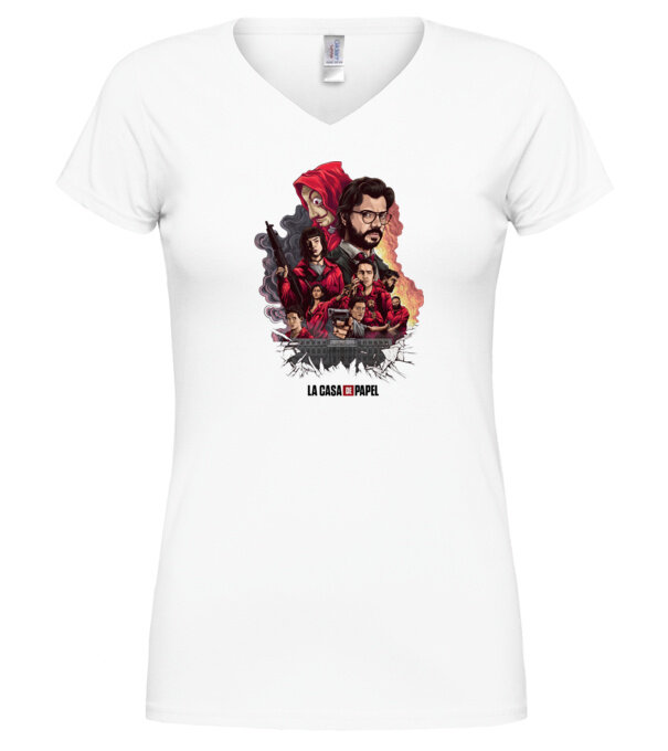  model  pe tricou