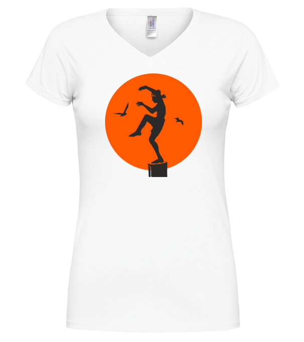 model  pe tricou