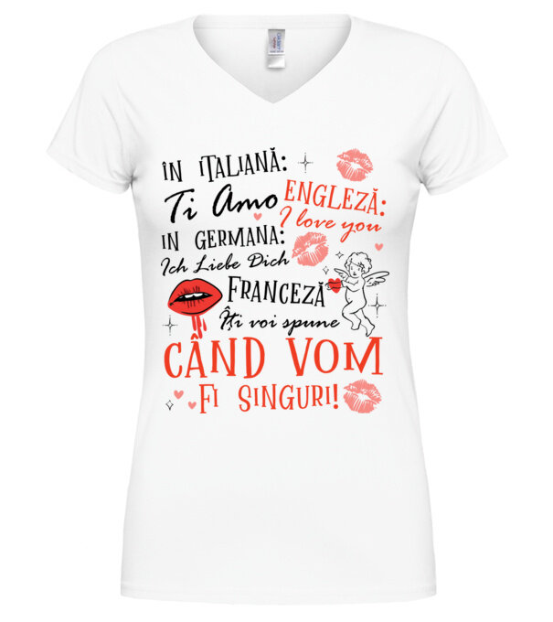  model  pe tricou