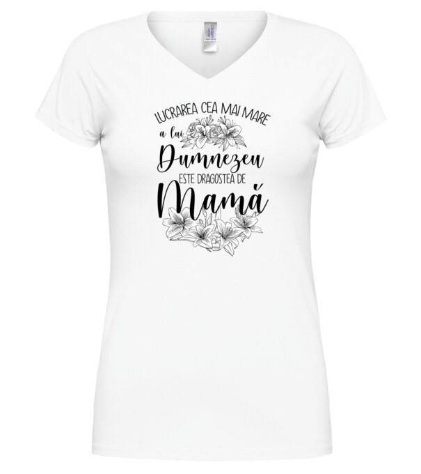  model  pe tricou