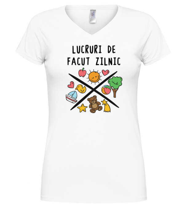 model  pe tricou