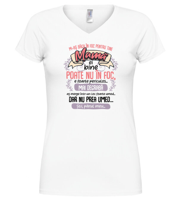  model  pe tricou
