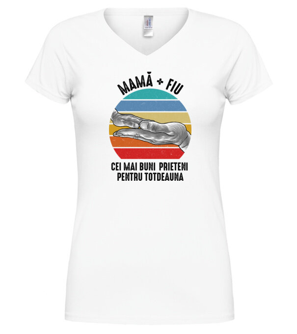  model  pe tricou