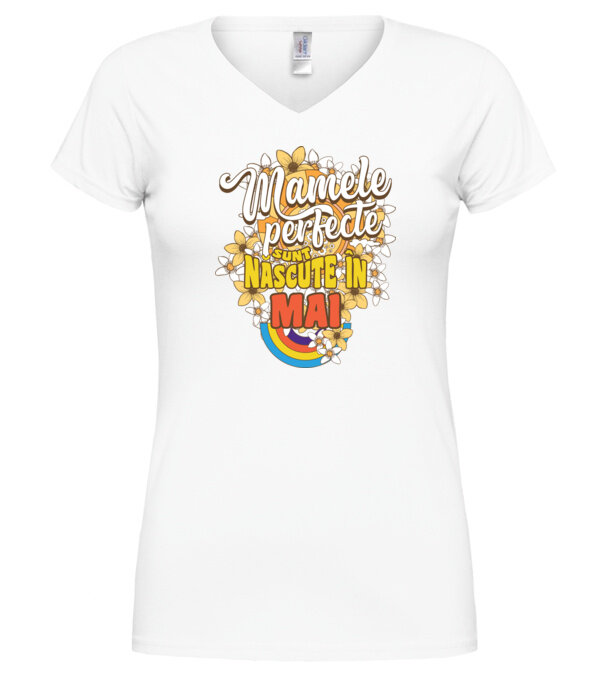  model  pe tricou