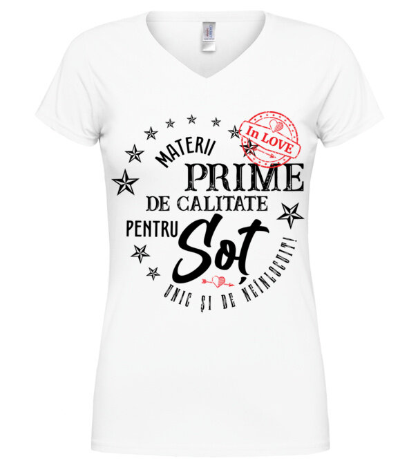  model  pe tricou
