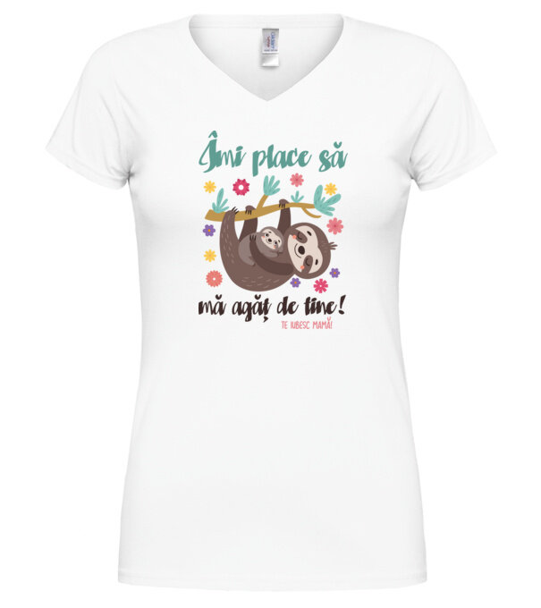  model  pe tricou