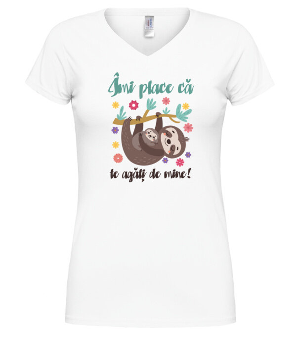  model  pe tricou