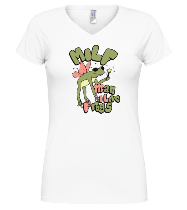  model  pe tricou