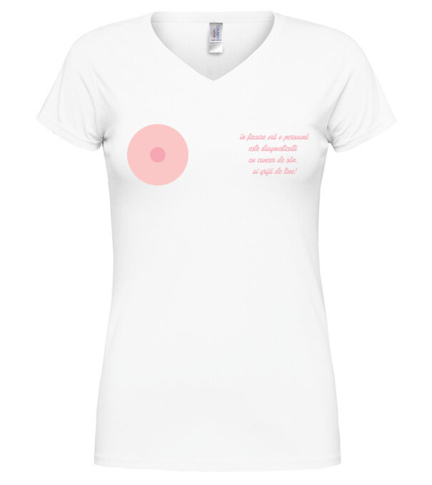  model  pe tricou