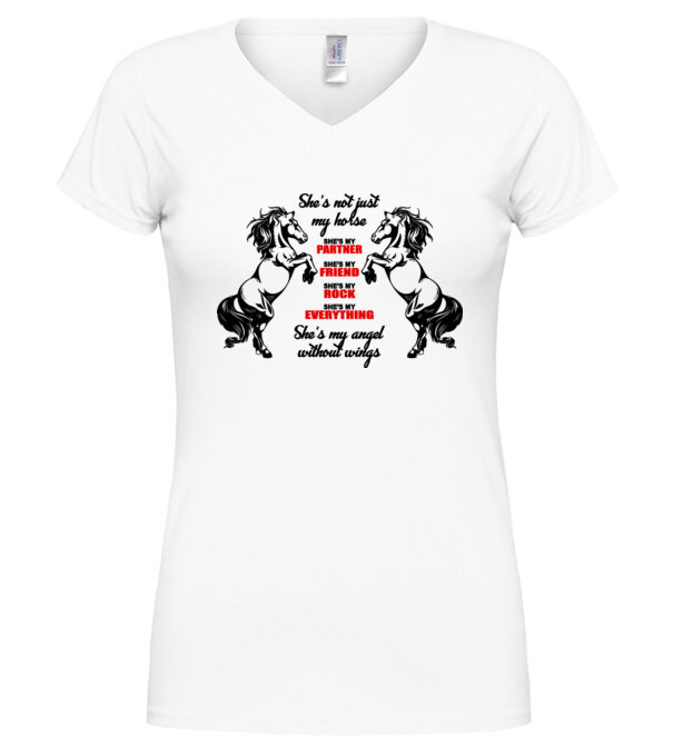  model  pe tricou