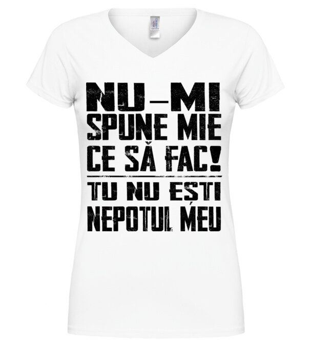 model  pe tricou