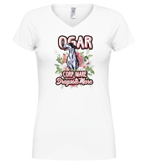  model  pe tricou