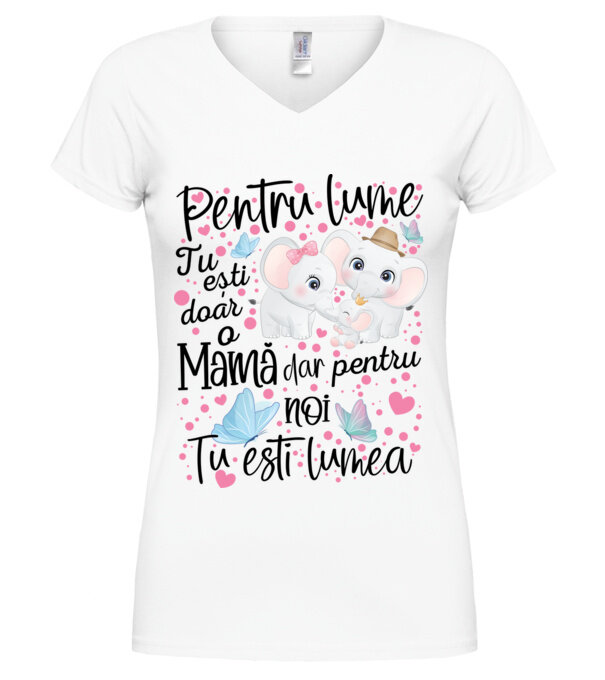  model  pe tricou