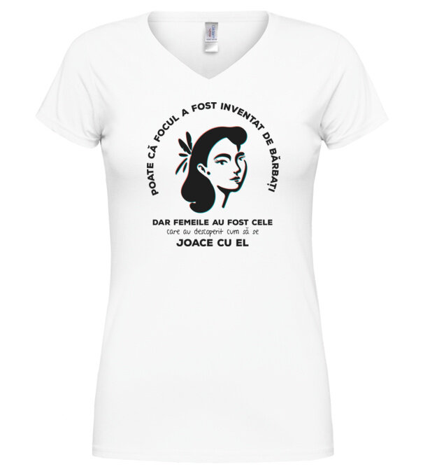  model  pe tricou