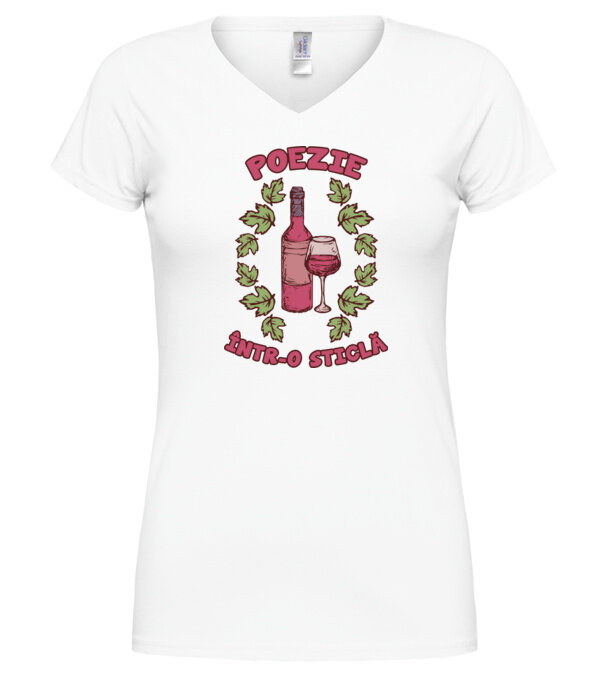  model  pe tricou