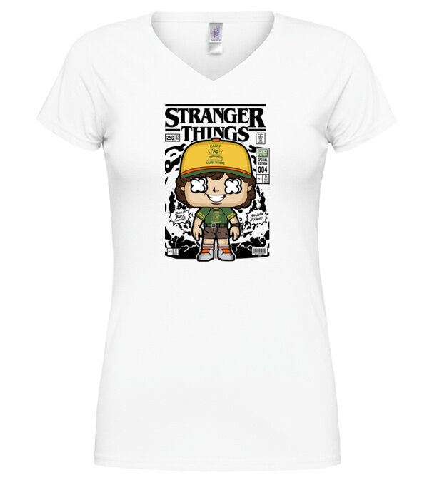  model  pe tricou