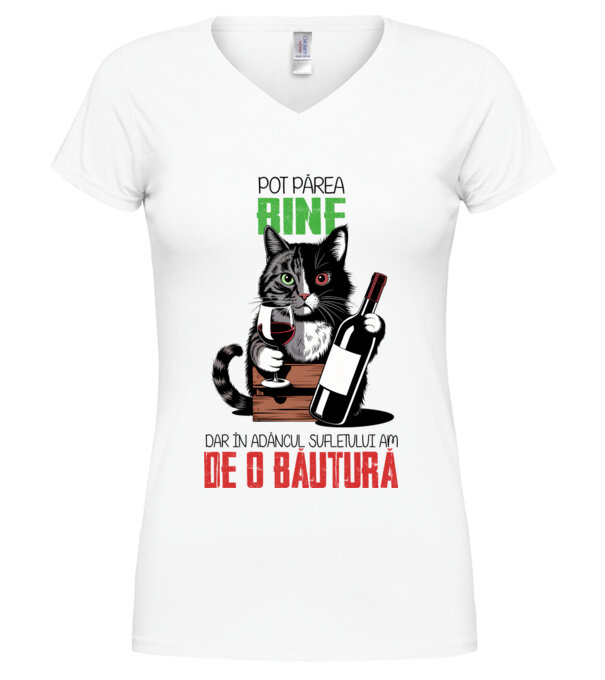  model  pe tricou
