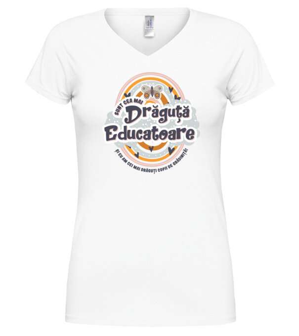  model  pe tricou