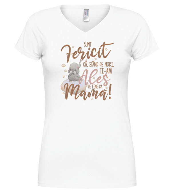  model  pe tricou
