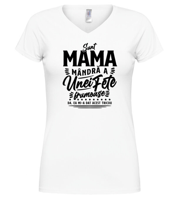  model  pe tricou