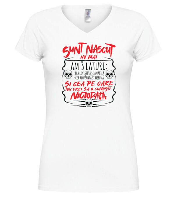 model  pe tricou