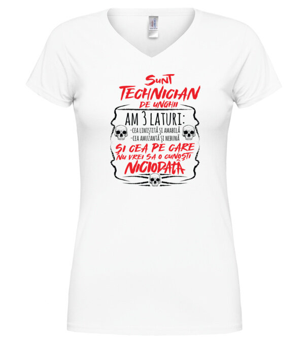  model  pe tricou